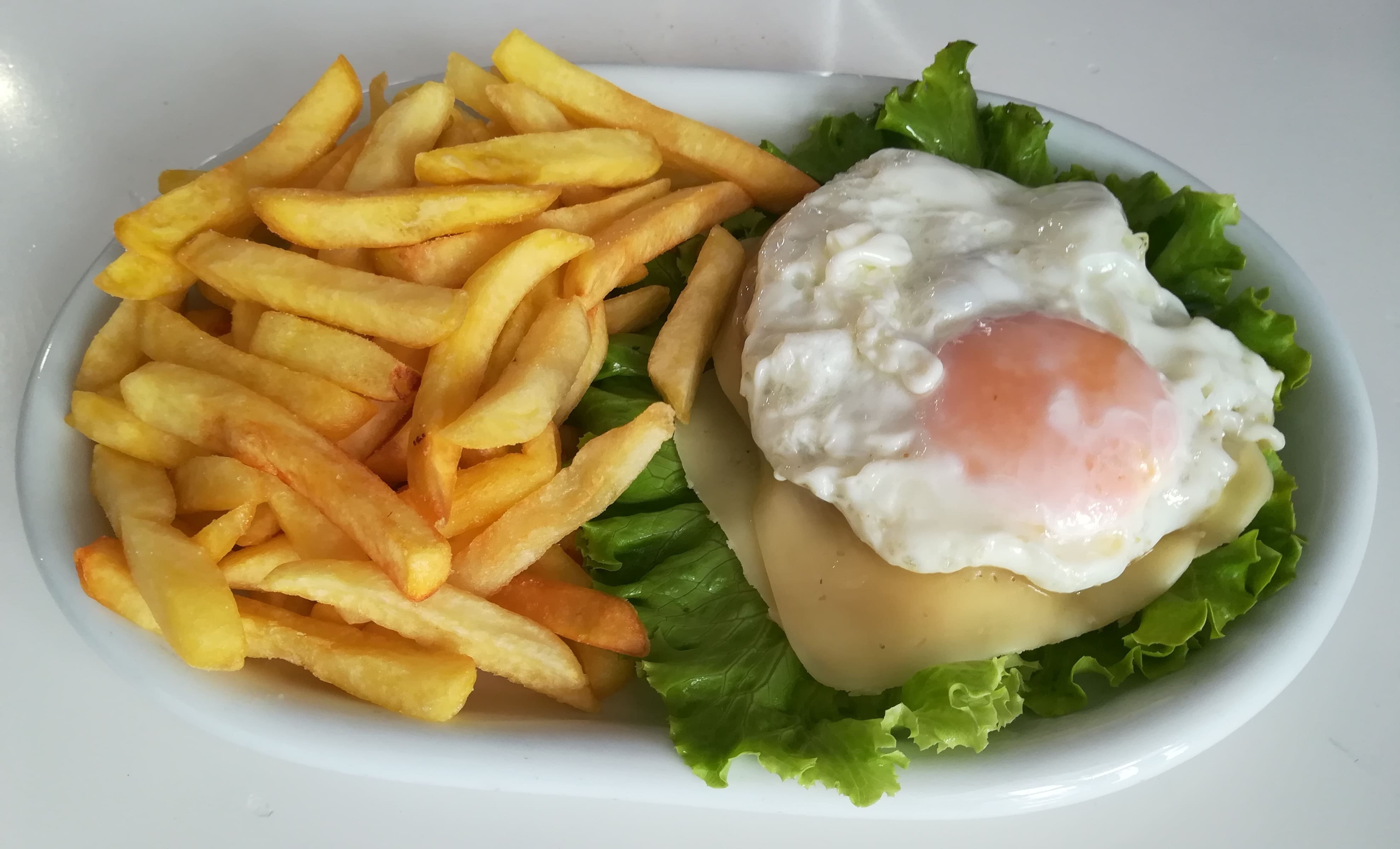 HAMBÚRGUER NO PRATO