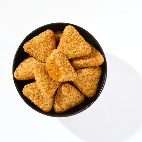 Triângulo de queijo picante